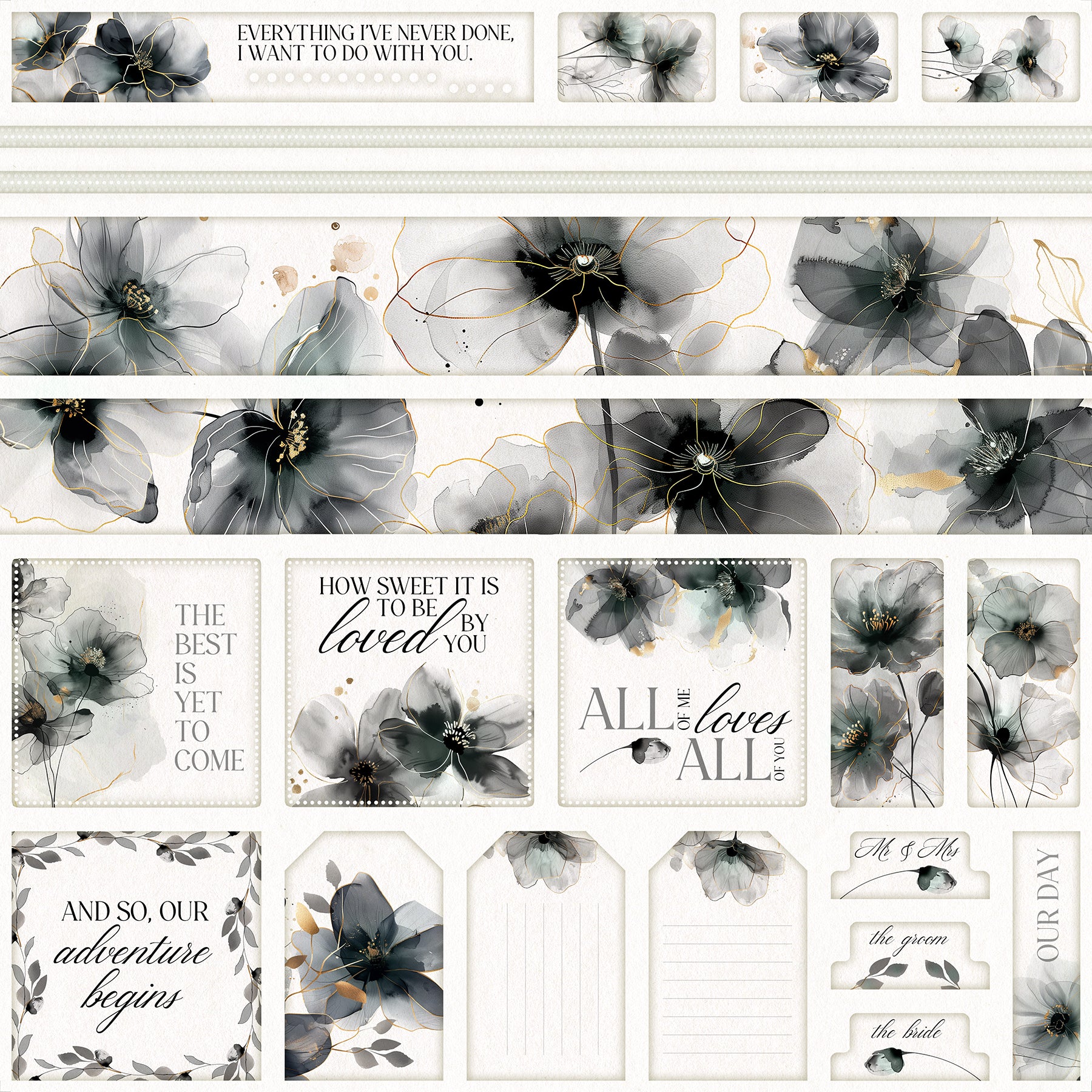 Tie the Knot Page Cutaparts
