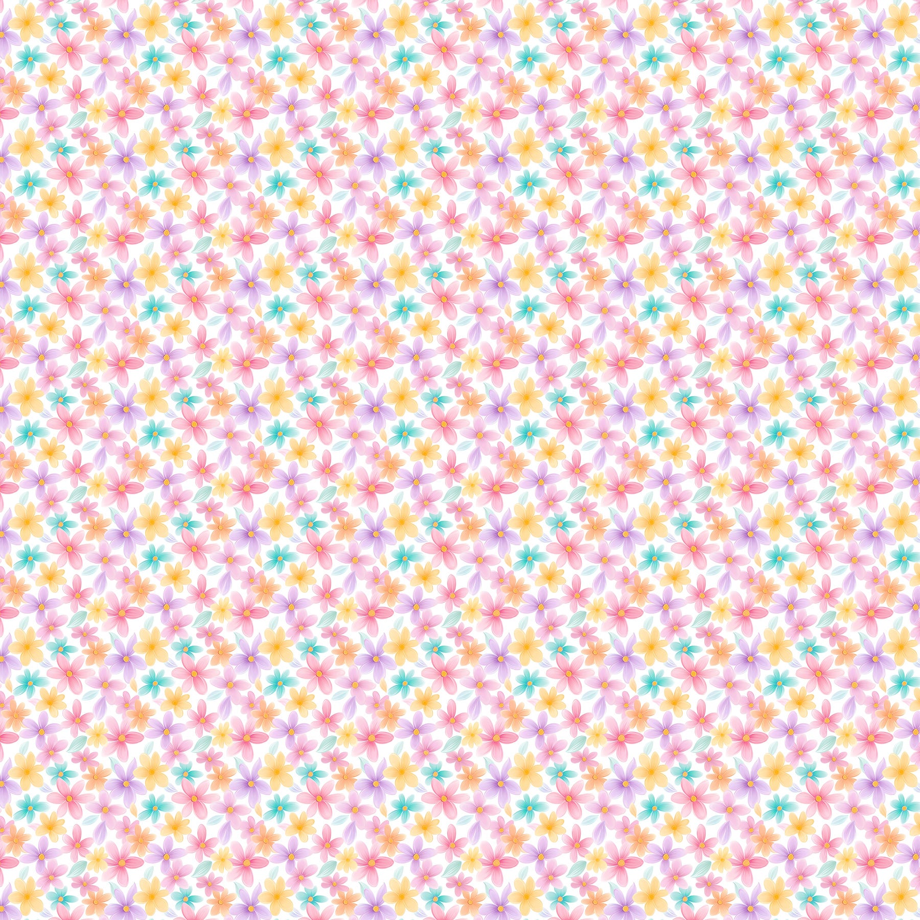Tiny Blossoms Small Floral Print