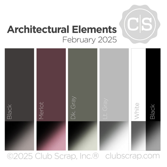 Architectural Elements 12x12 Assorted Paper Pack