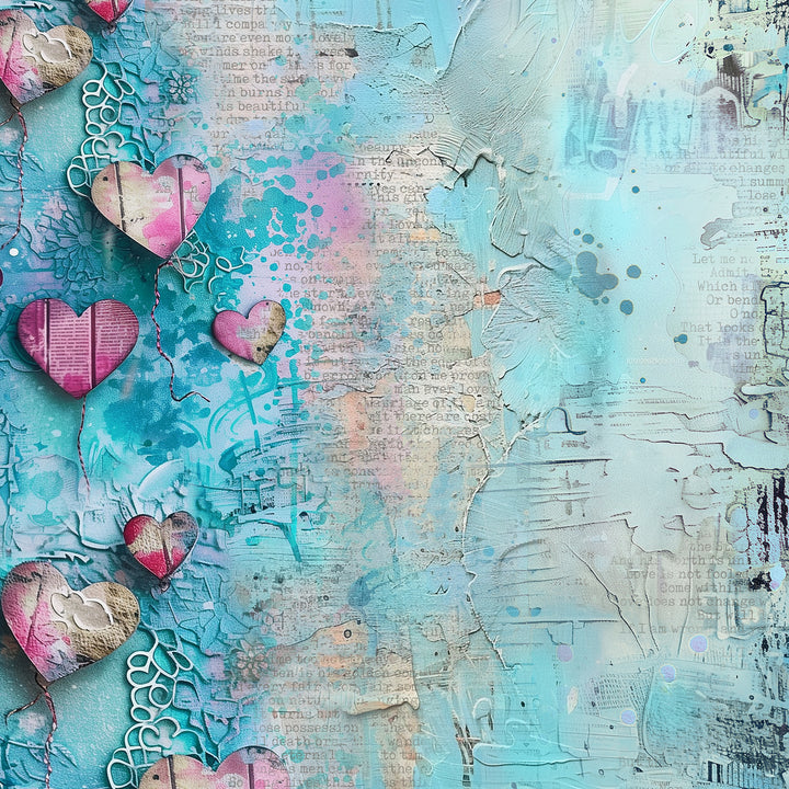 Heartfelt 12x12 Blue Print