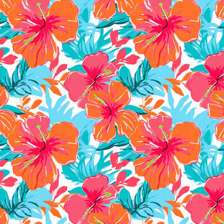 Splash 12x12 Hibiscus Print