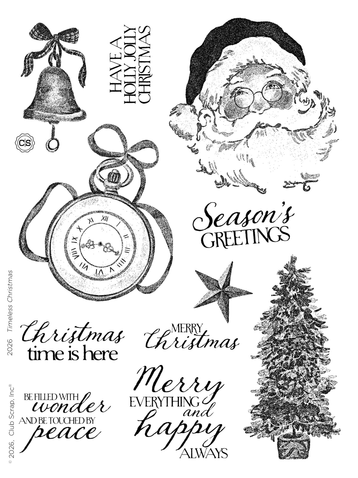 Timeless Christmas Stamps