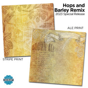 Hops and Barley Remix 12x12 Prints