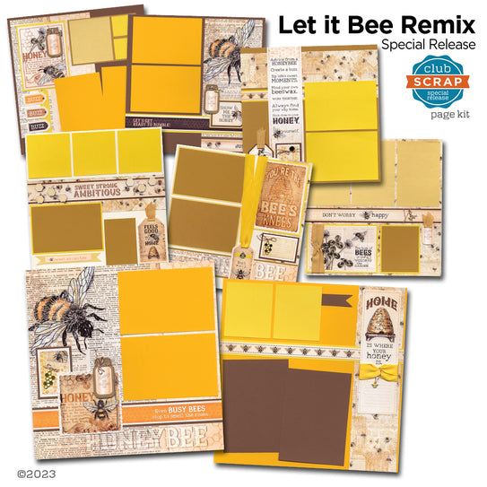 Let It Bee Remix Page Kit