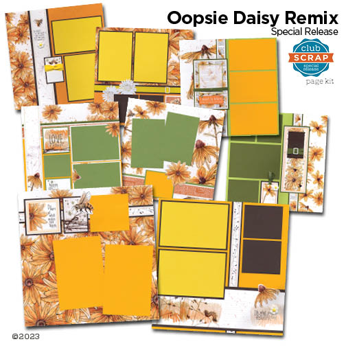 Oopsie Daisy Remix Page Kit