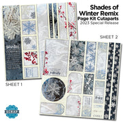 Shades of Winter Remix Page Cutaparts