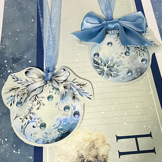 Blue Christmas Page Cutaparts