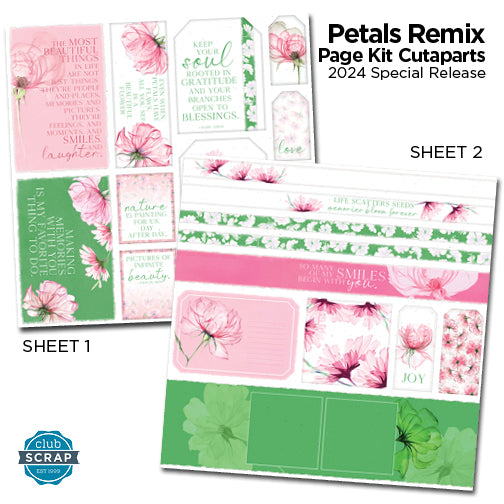 Petals Remix Page Cutaparts