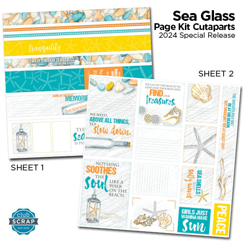 Sea Glass Page Cutaparts