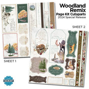 Woodland Remix Page Cutaparts