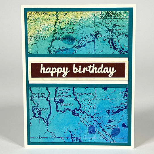 5x7 Nested Strips Card Kit - Yellowstone