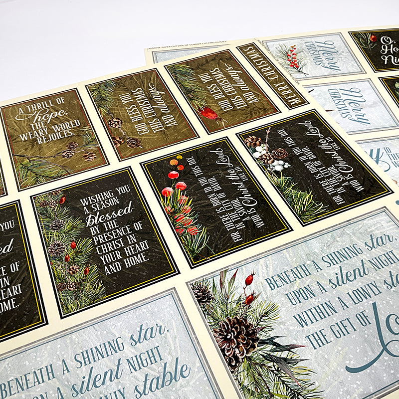 Boughs of Joy Sacred Card Cutaparts