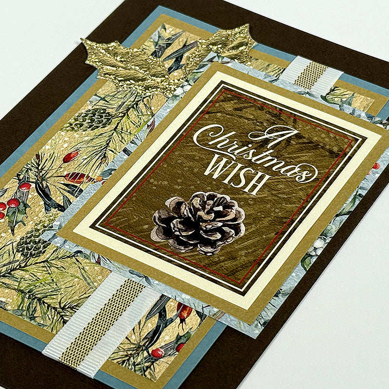 Boughs of Joy Card Cutaparts