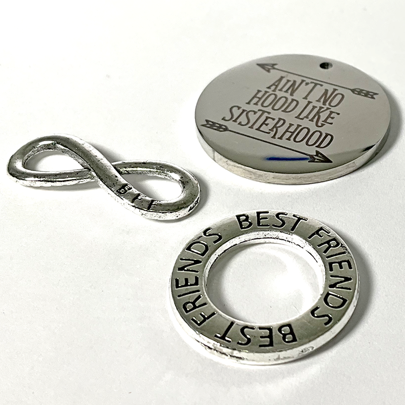 Besties Silver Charm Pack