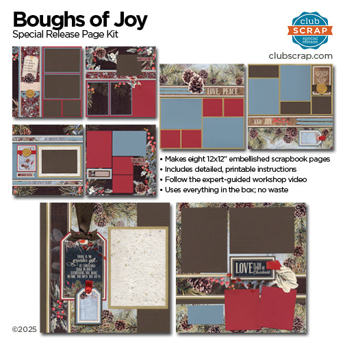 Boughs of Joy Page Kit