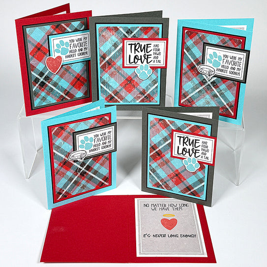 Card Making by the Batch 12x12 Text Weight Print