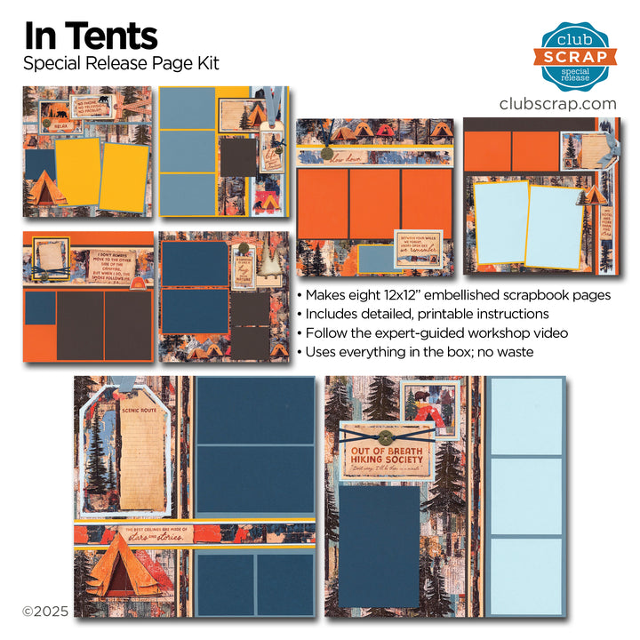 In Tents Page Kit