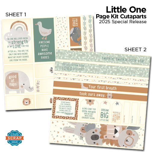 Little One Page Cutaparts