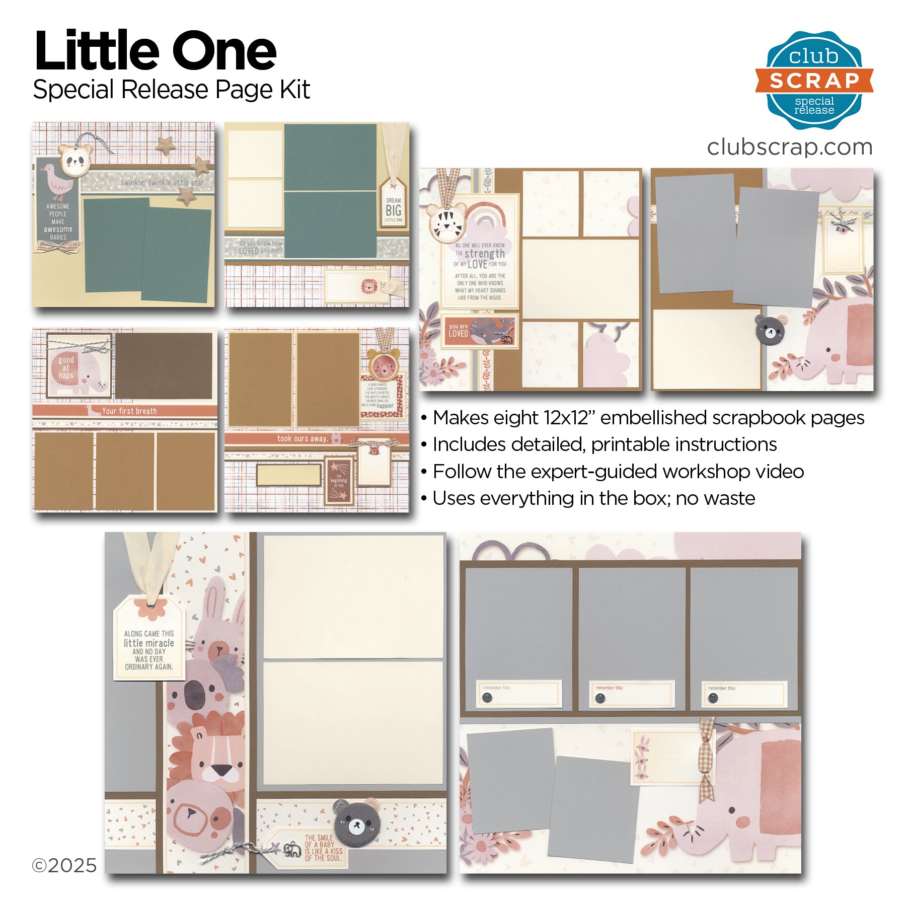 Little One Page Kit