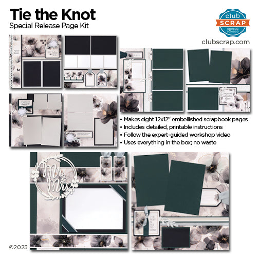 Tie the Knot Page Kit