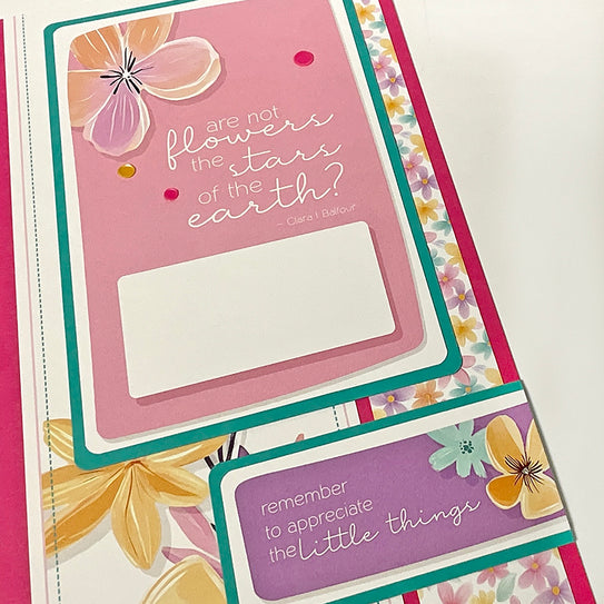 Tiny Blossoms Page Cutaparts