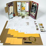 Travel Memory Book Components - Kraft