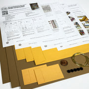 Travel Memory Book Components - Kraft