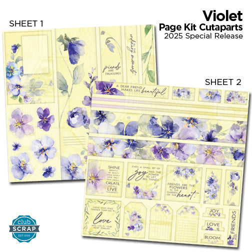 Violet Page Cutaparts