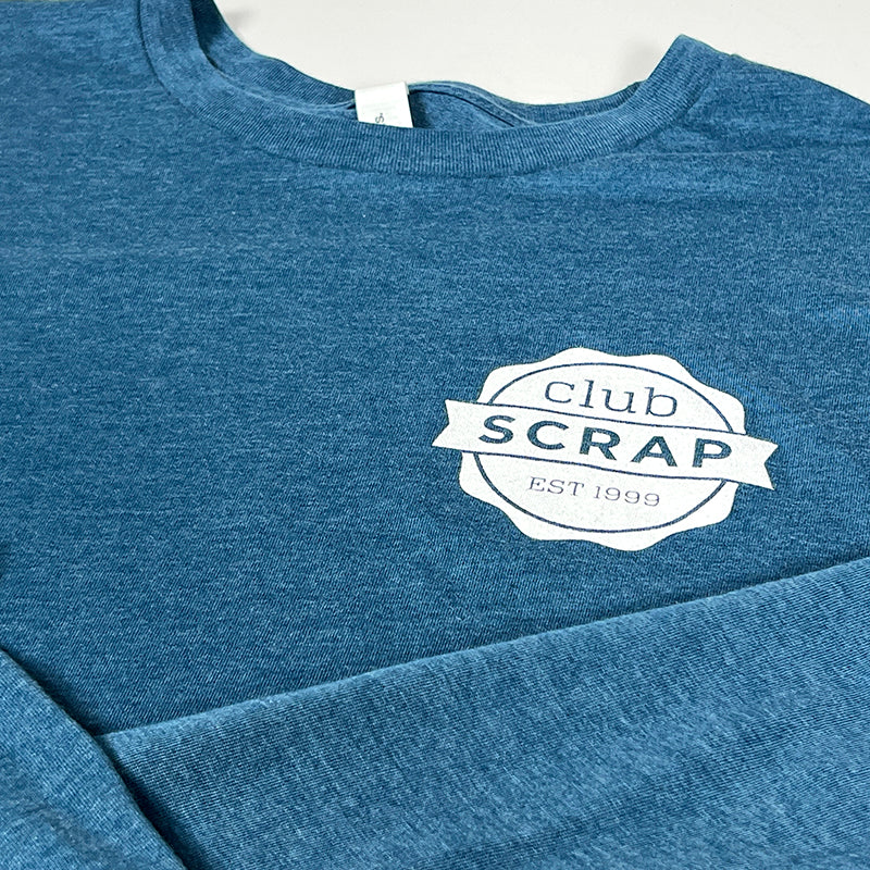 25th Anniversary Long Sleeve Crew Neck T-Shirt – Club Scrap