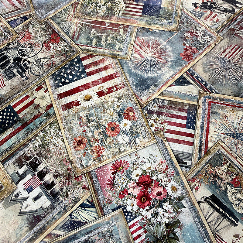 America 250 12x12 Text Weight Print
