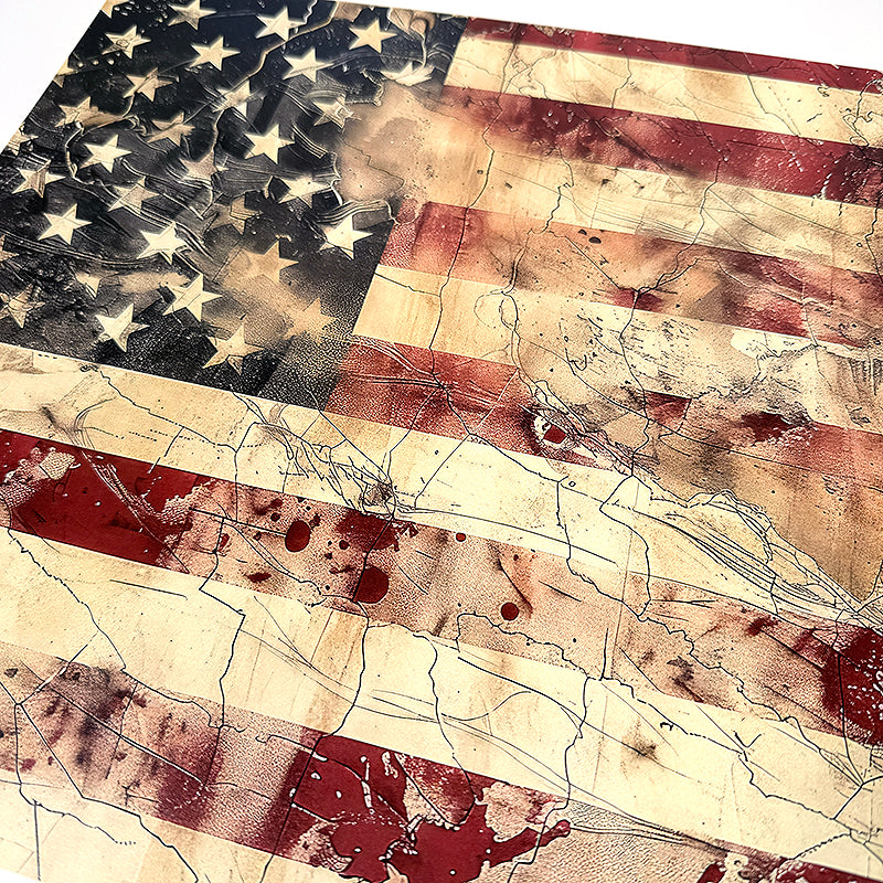 America 250 12x12 Flag Print