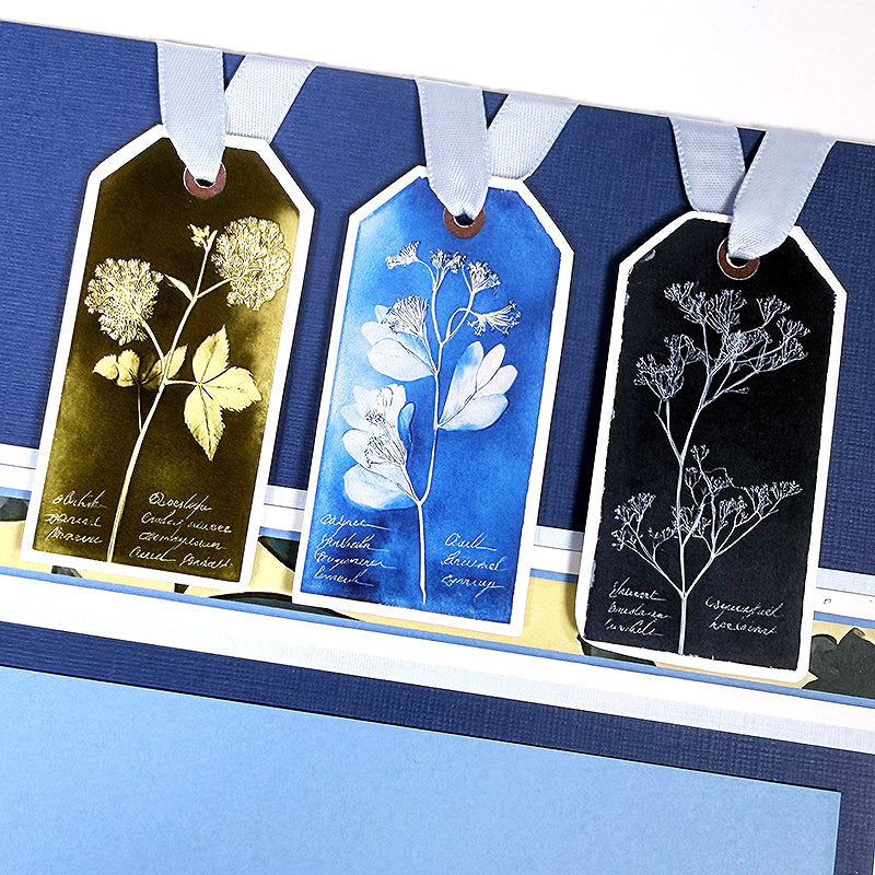 Blue Botanicals Page Cutaparts