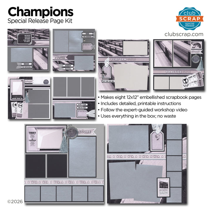 Champions Page Kit