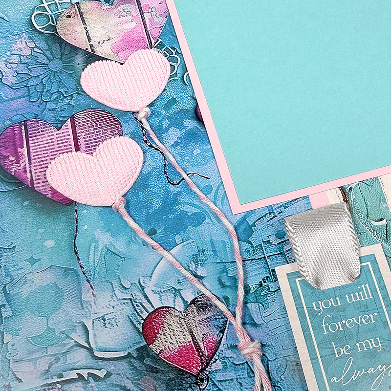 Heartfelt 12x12 Blue Print