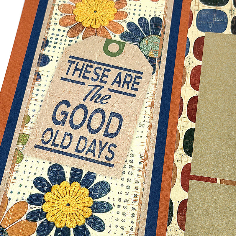 Mid Mod Fabric Flowers