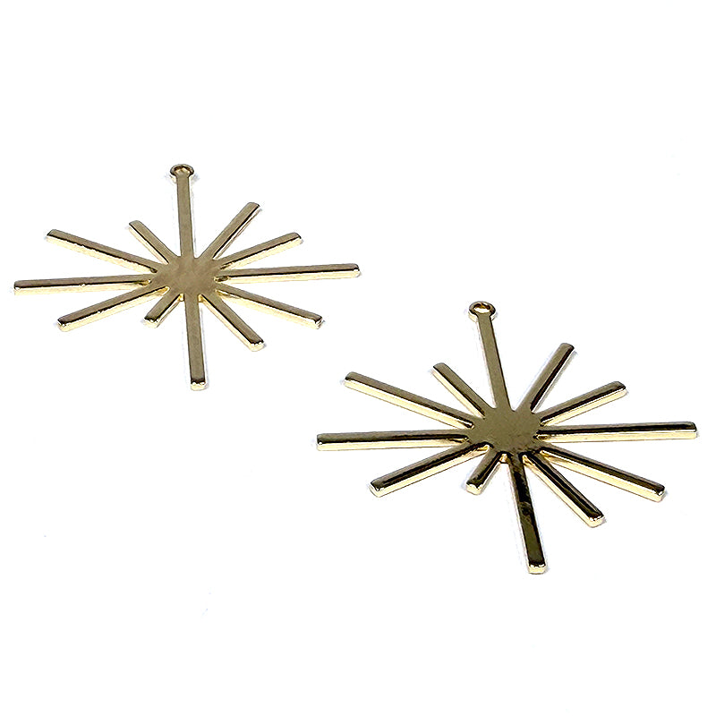 Mid Mod Sunburst Charms