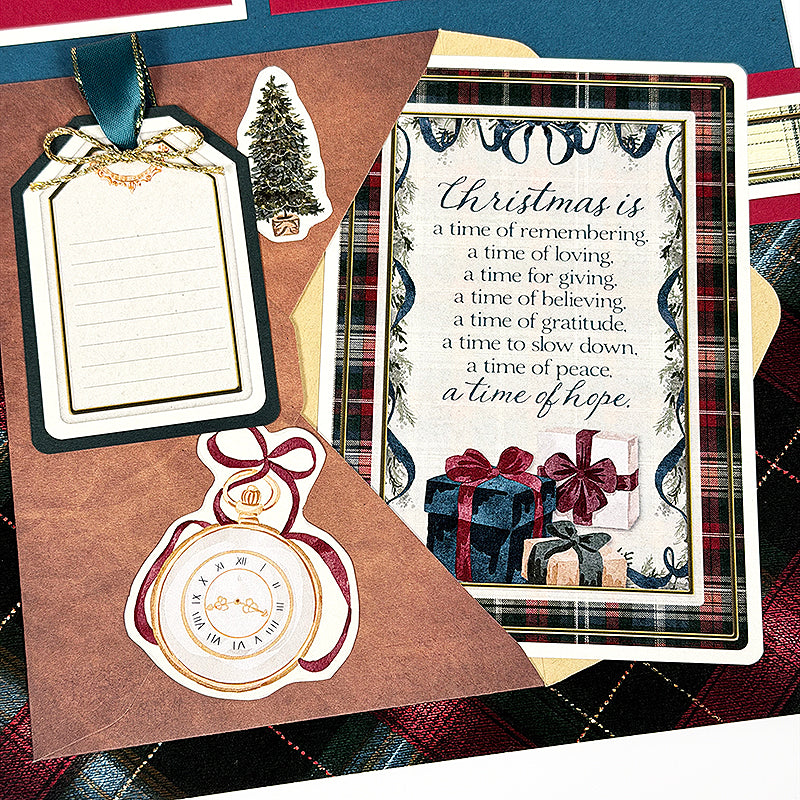 Timeless Christmas Page Cutaparts