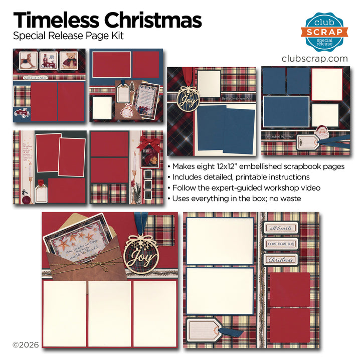 Timeless Christmas Page Kit