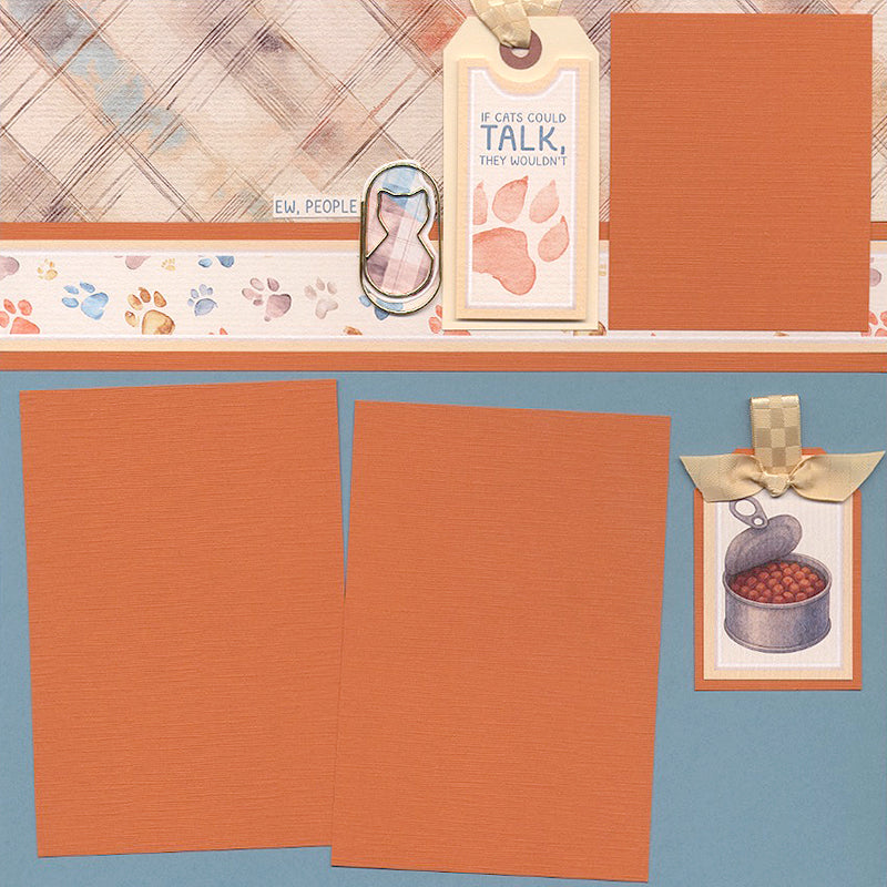Wags and Whiskers - Cat Page Kit