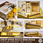 Drop Spine Box with Mini Book Class Kit