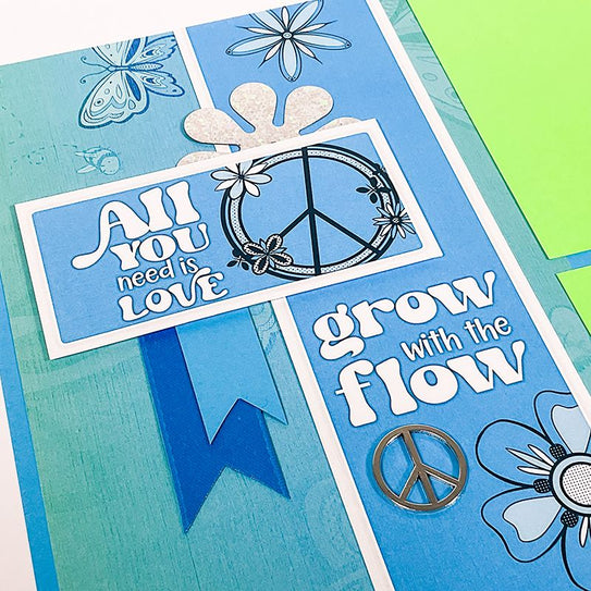 Flower Power Page Ribbons