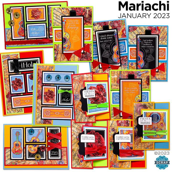 Mariachi Card Kit