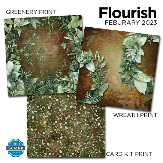 Flourish 12x12 Prints