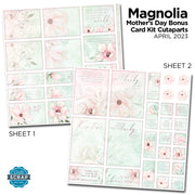 Magnolia Mother's Day Card Cutaparts