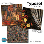 Typeset 12x12 Prints