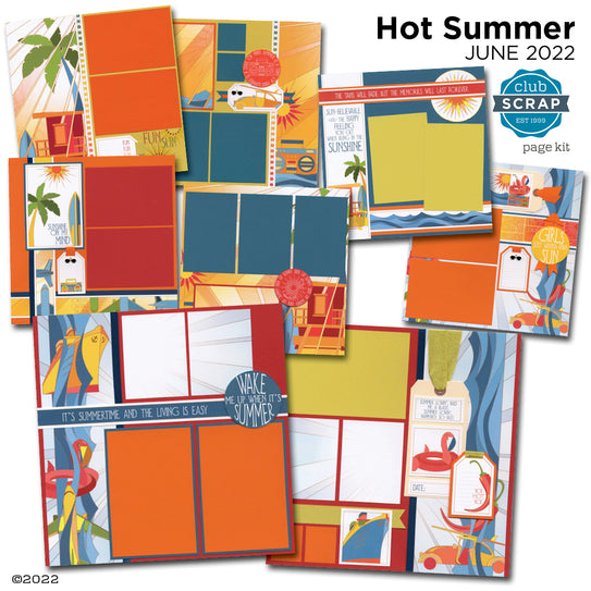 Hot Summer Page Kit