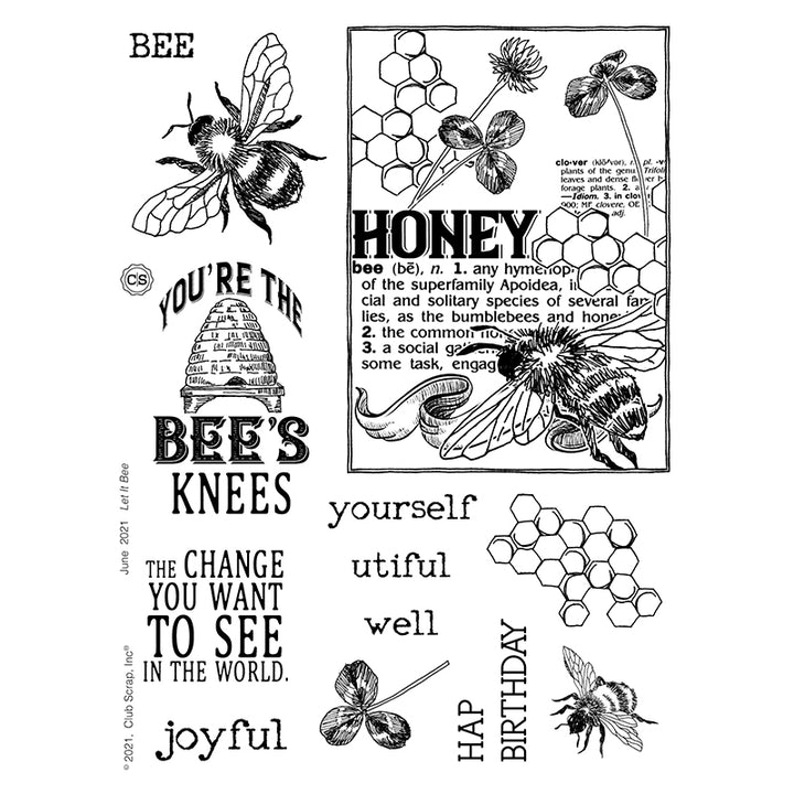 Let It Bee Stamps