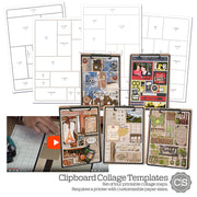Clipboard Collage Templates