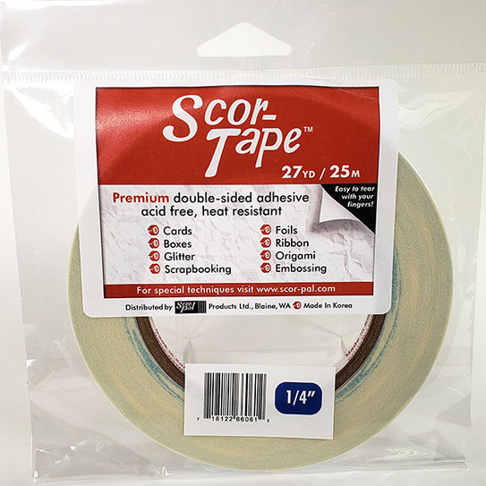 1/4 Scor-Tape Roll – Club Scrap