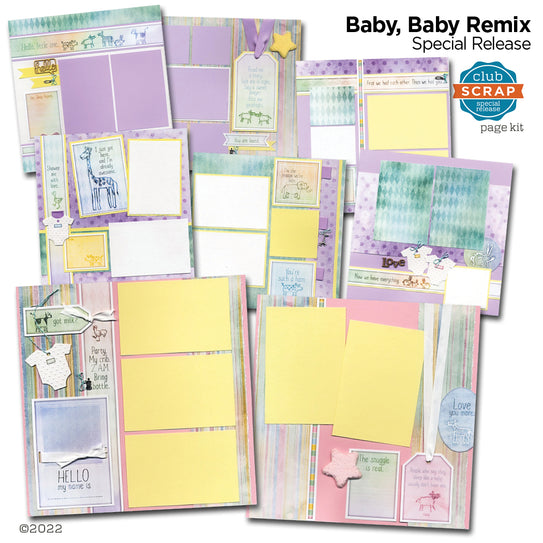 Baby, Baby Remix Page Kit